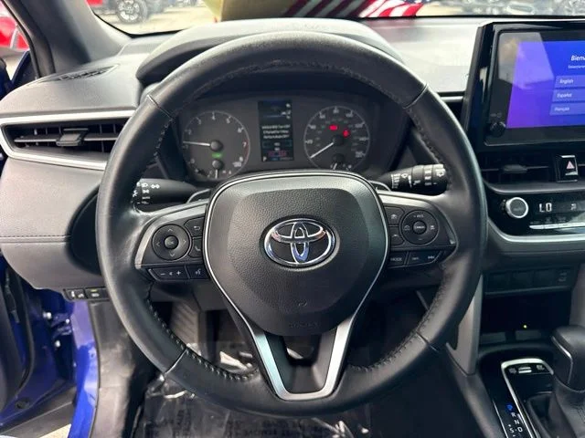 Used 2024 Blue Toyota Hybrid SE image 17