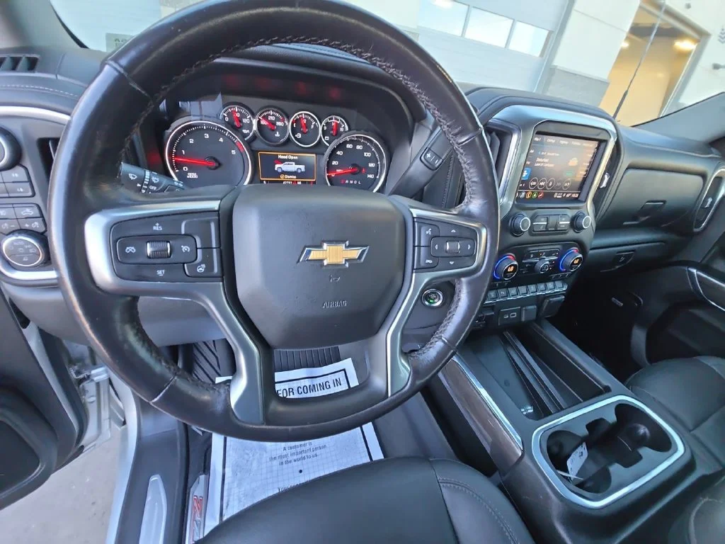 Used 2022 SILVER ICE METALLIC Chevrolet LTZ image 27
