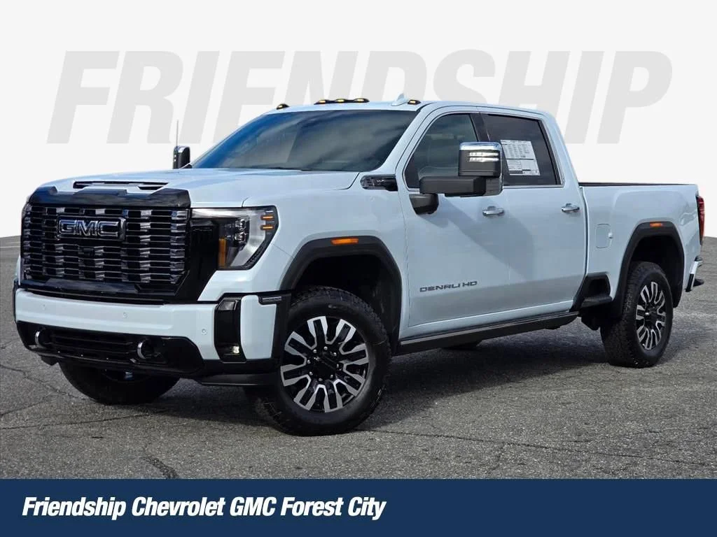 New 2026 Glacier White Tricoat GMC Denali Ultimate image 1