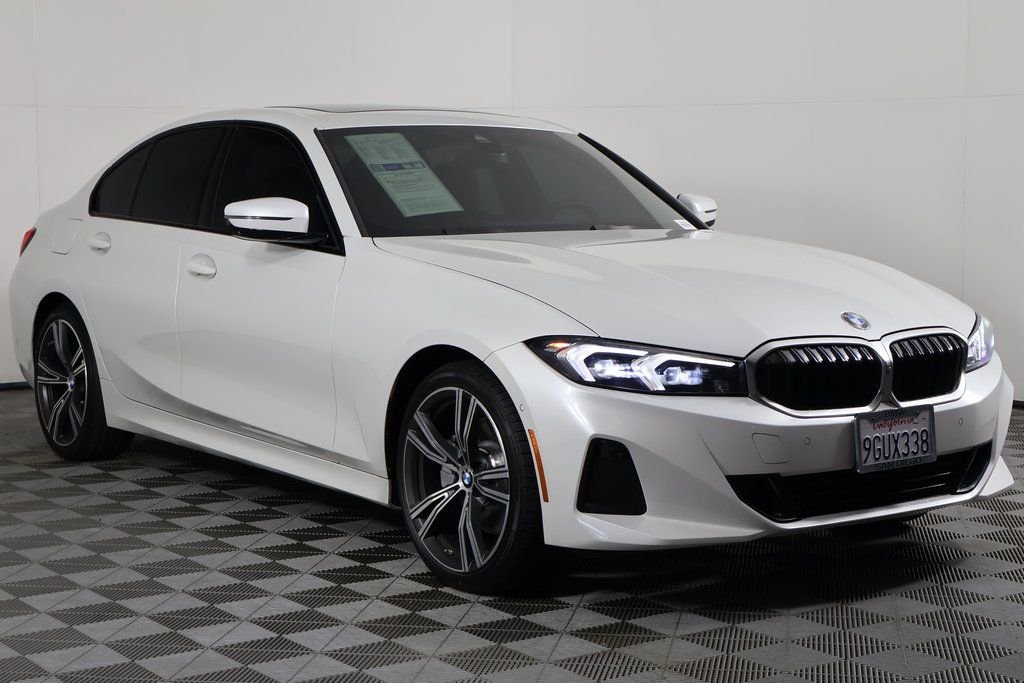 Certified Used 2023 Mineral White Metallic BMW 330i image 3