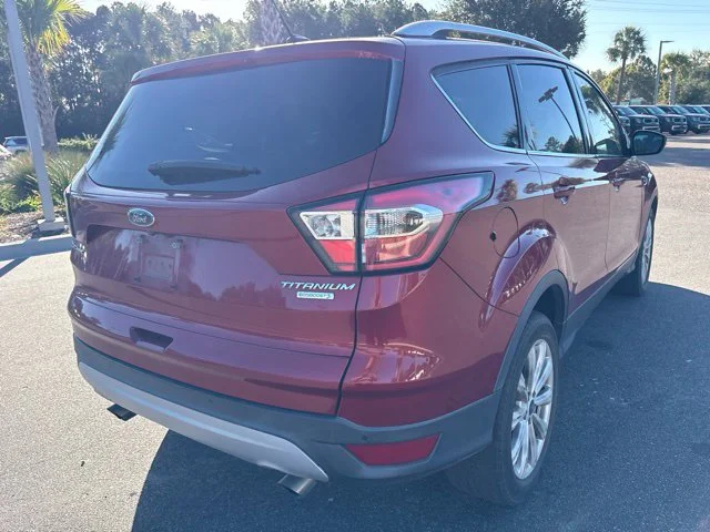 Used 2017 Red Ford Titanium image 4