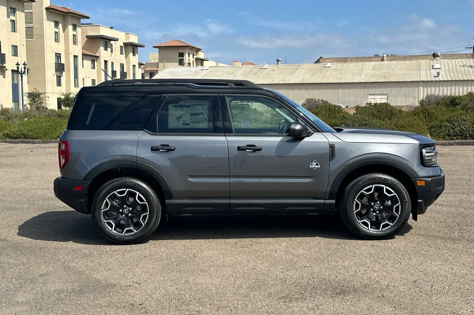 New 2026 Carbonized Gray Metallic Ford Outer Banks® image 2