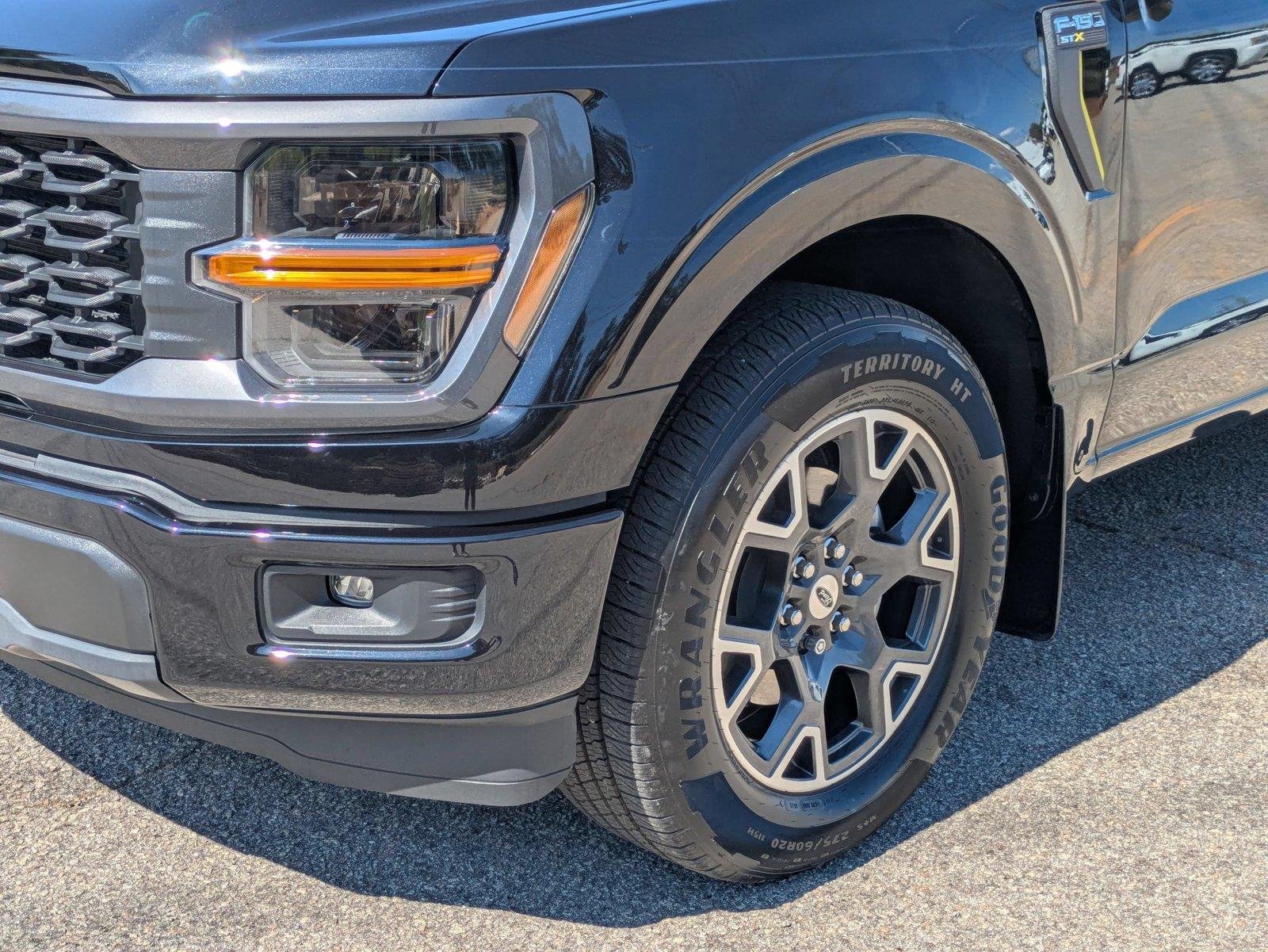 Used 2025 Agate Black Metallic Ford STX image 9