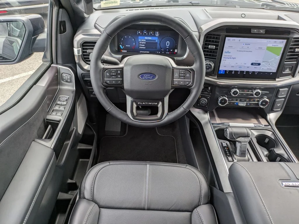 New 2026 Agate Black Metallic Ford Platinum image 16