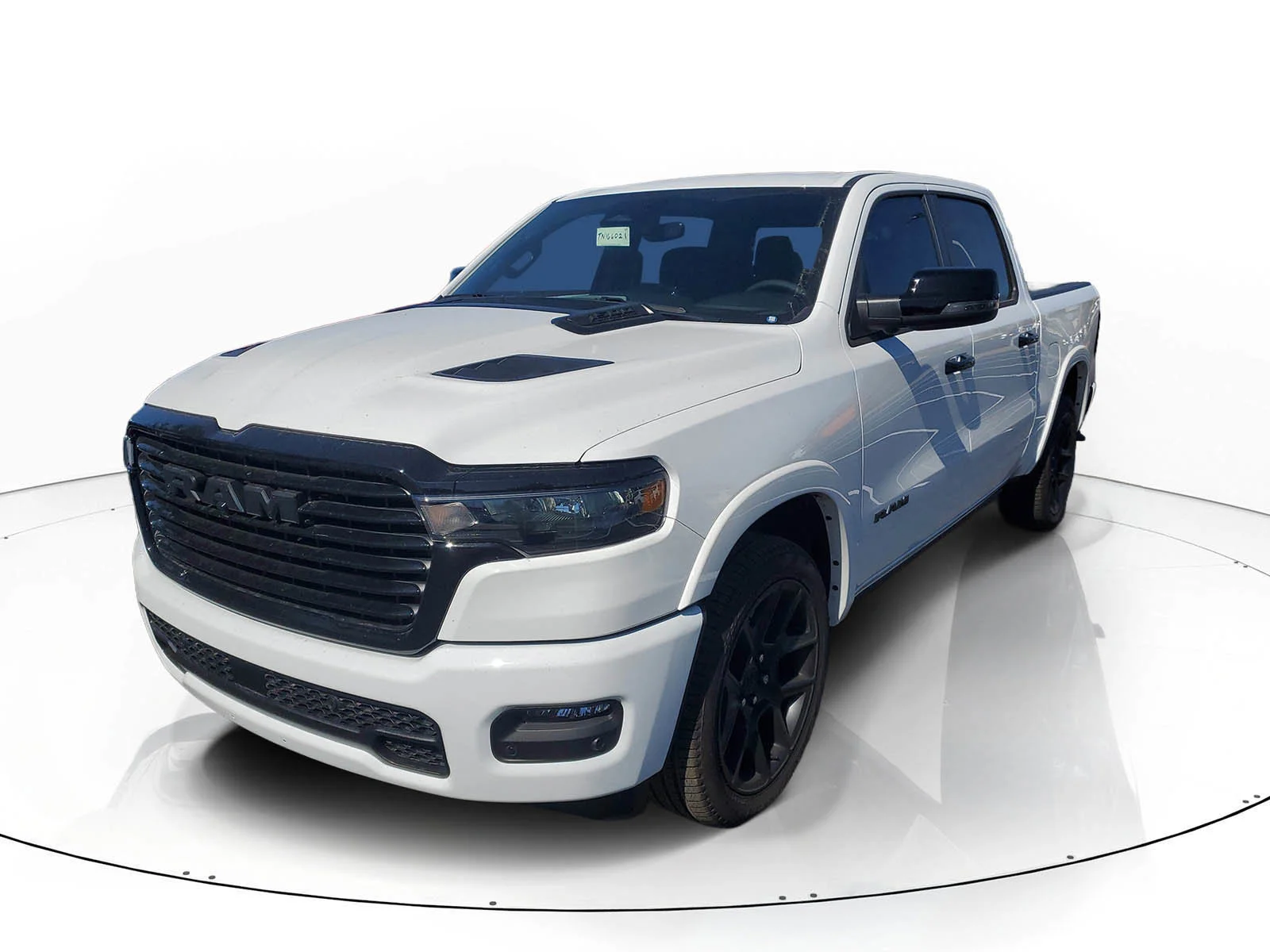 New 2026 Bright White Clearcoat Ram Laramie image 2