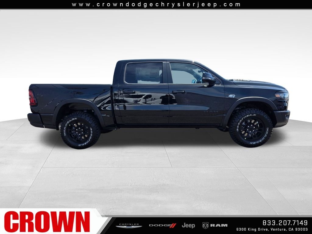 New 2026 Diamond Black Crystal Pearl-Coat Exterior Paint RAM Rebel image 4