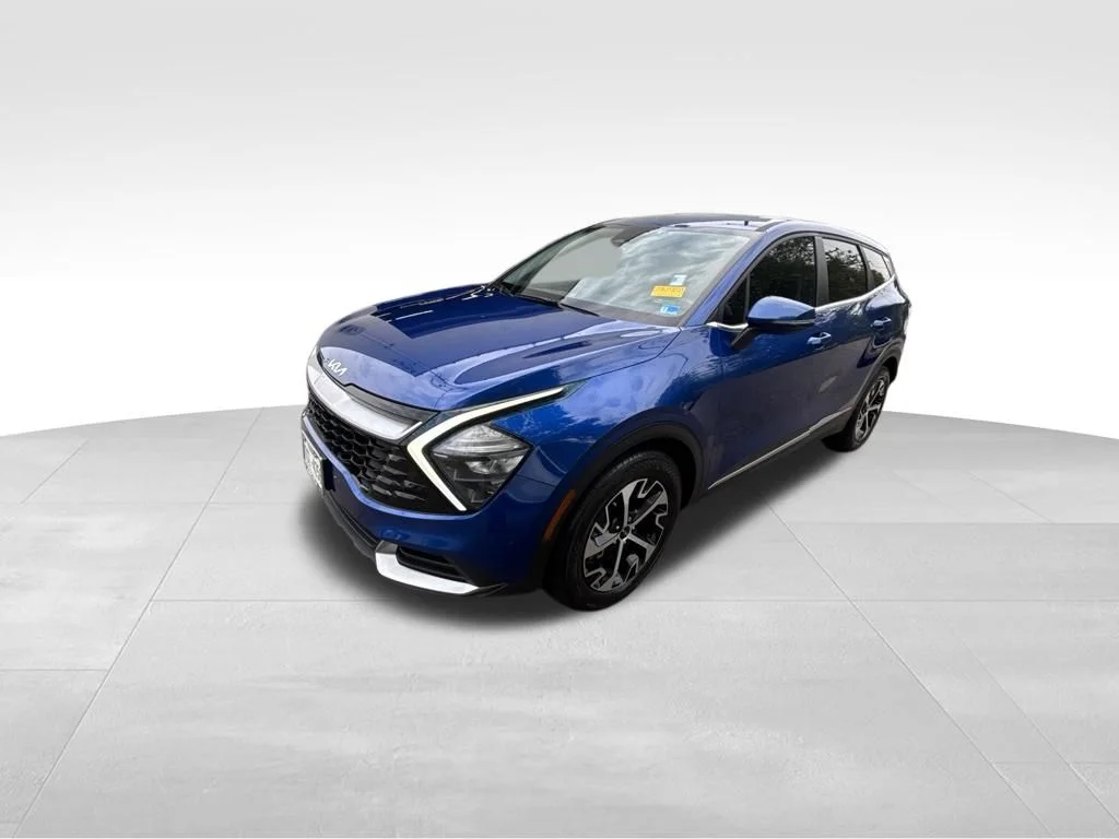 Used 2023 Blue Kia EX image 3