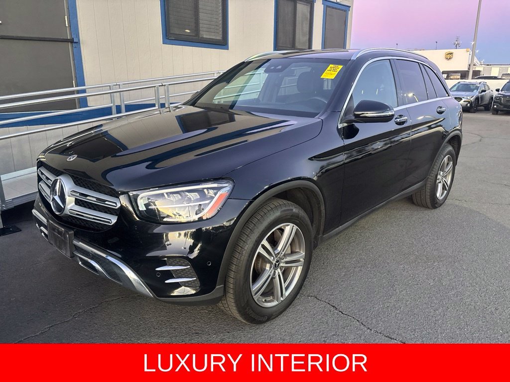Used 2022 Black Mercedes-Benz GLC 300 image 1