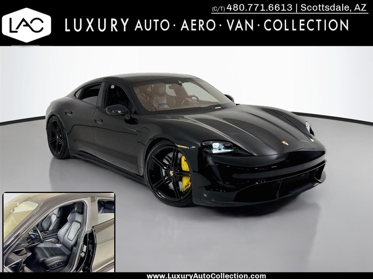 Used 2021 Black Porsche Turbo S | $195k MSRP | Premium Pkg | Heated GT Steering Wheel image 1