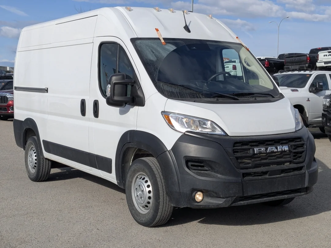 Certified Used 2025 White RAM Tradesman - - FWD - 2500 High Roof 136 WB w/Pass Seat & More! image 2