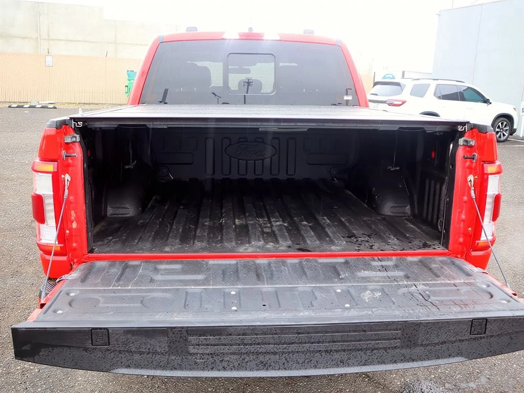 Used 2021 Race Red Ford LARIAT image 9