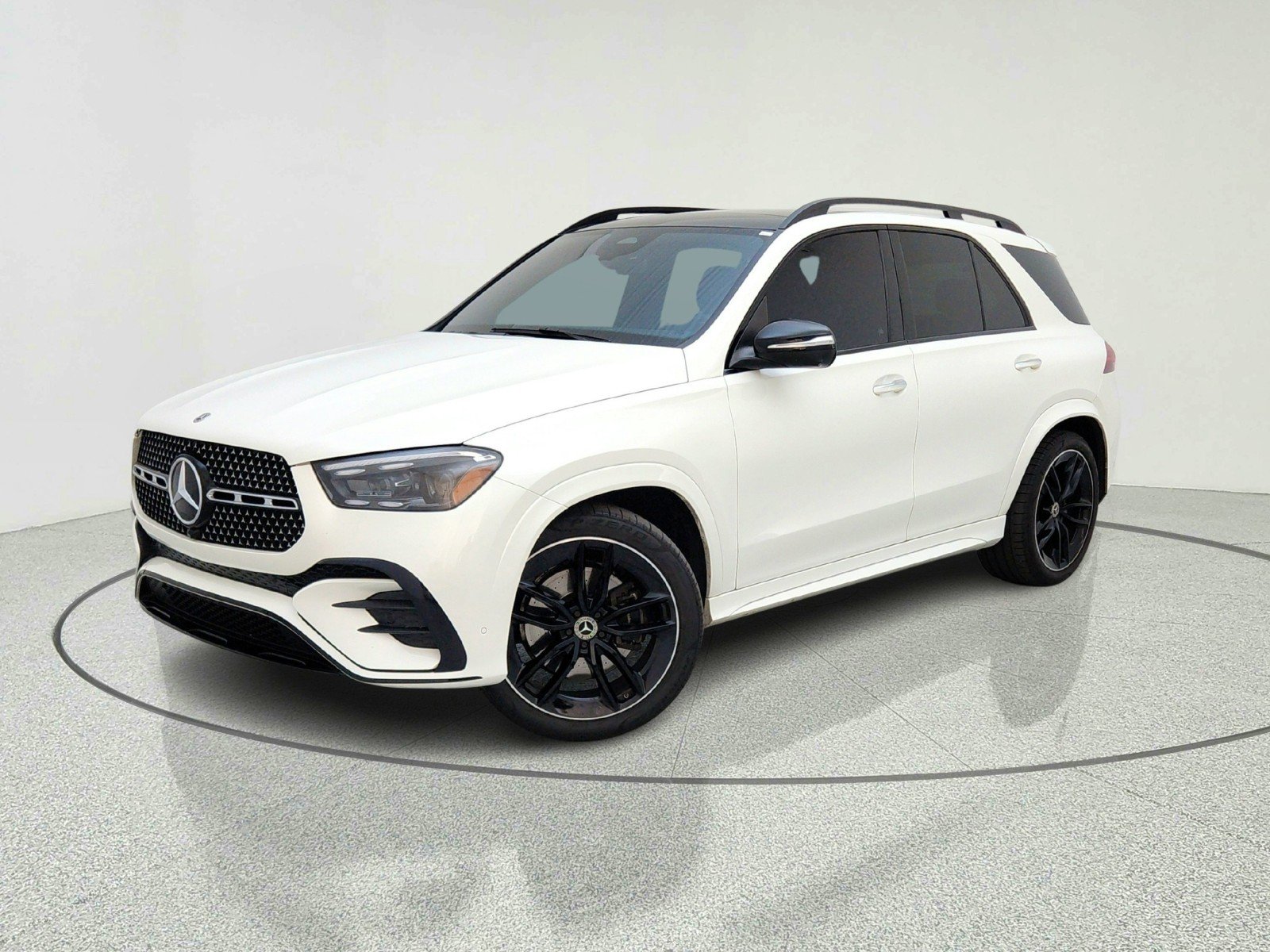 Certified Used 2024 MANUFAKTUR Diamond White Metallic Mercedes-Benz GLE 450 image 1