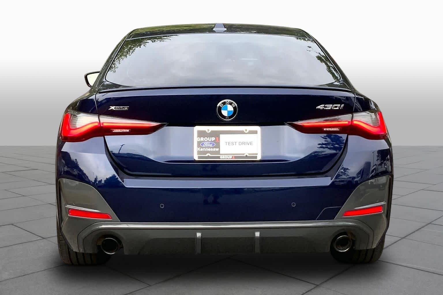 Used 2023 Tanzanite Blue II Metallic BMW 430i xDrive image 5