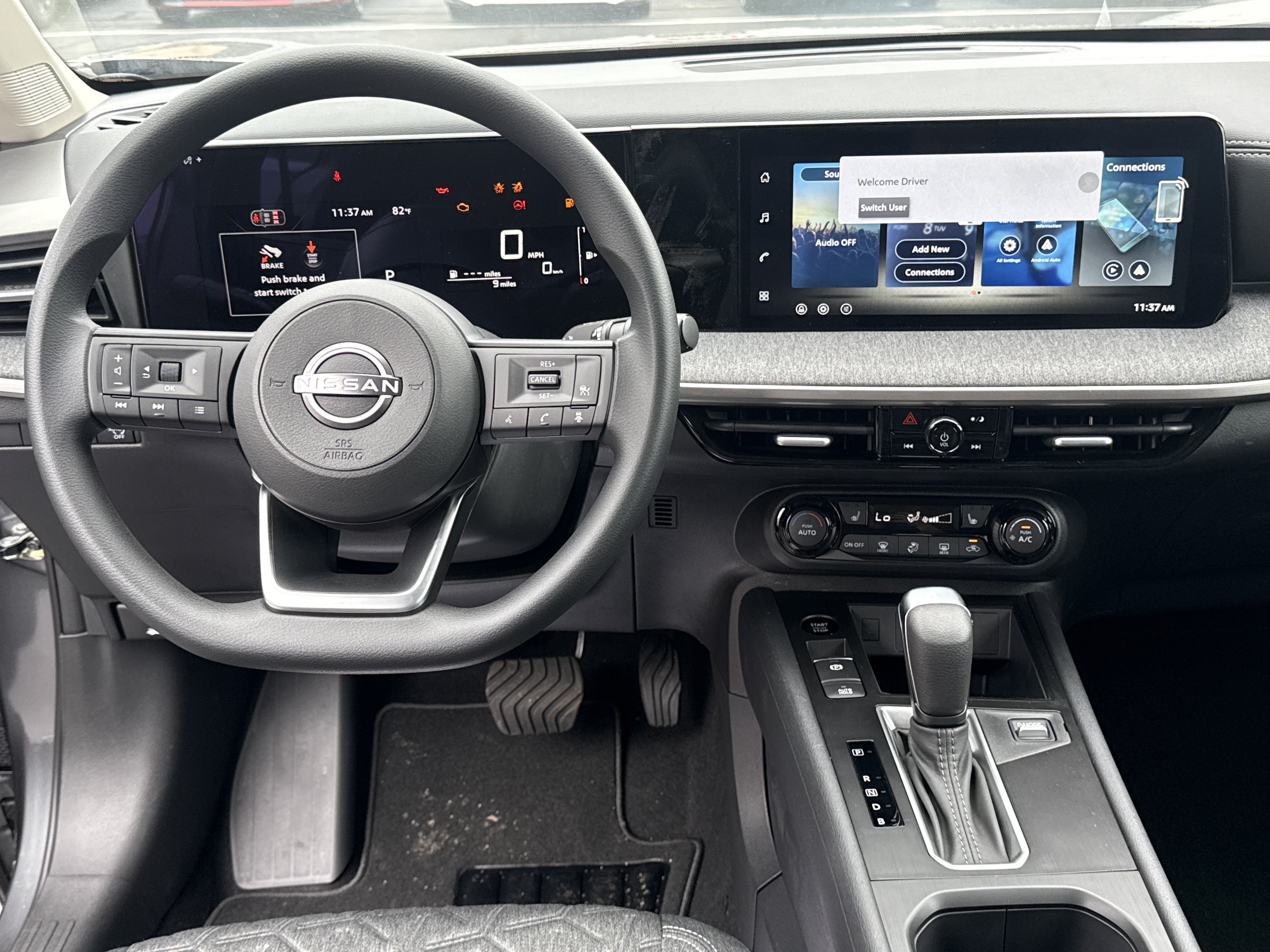 New 2026 Gun Metallic Nissan SV image 6