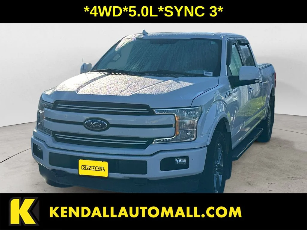 Used 2018 White Ford Lariat image 1
