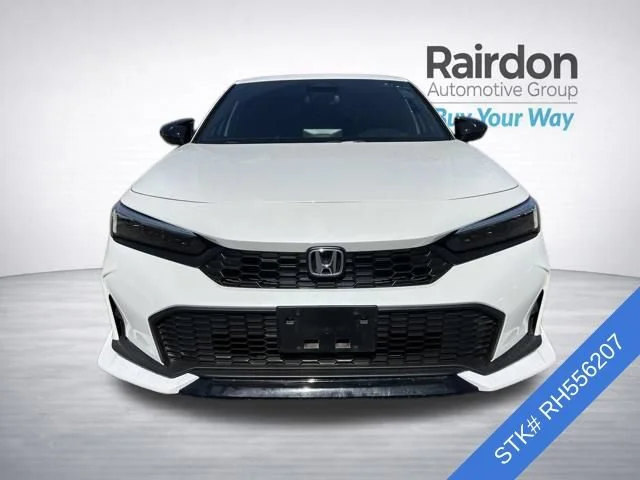 Used 2024 Platinum White Pearl Honda Sport image 2