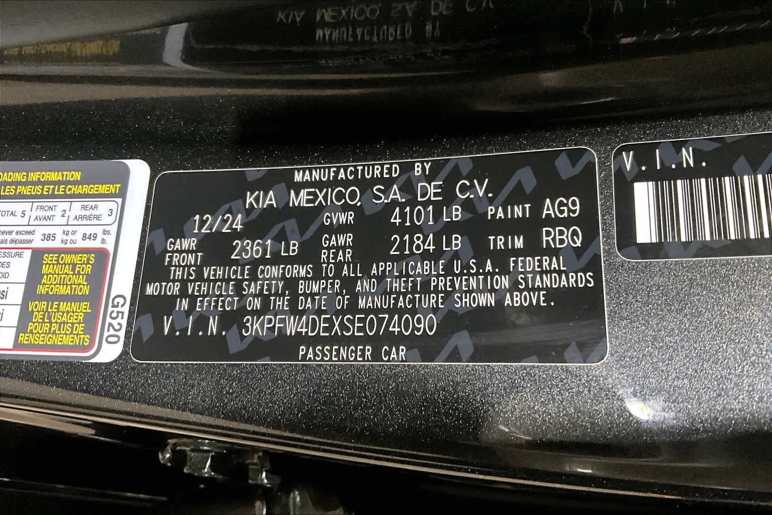 Used 2025 Interstellar Gray Kia GT-Line image 33