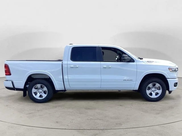 New 2026 Bright White Clearcoat Ram BIG HORN CREW CAB 4X4 5