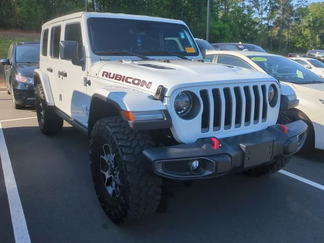 Used 2021 White Jeep Unlimited Rubicon image 6