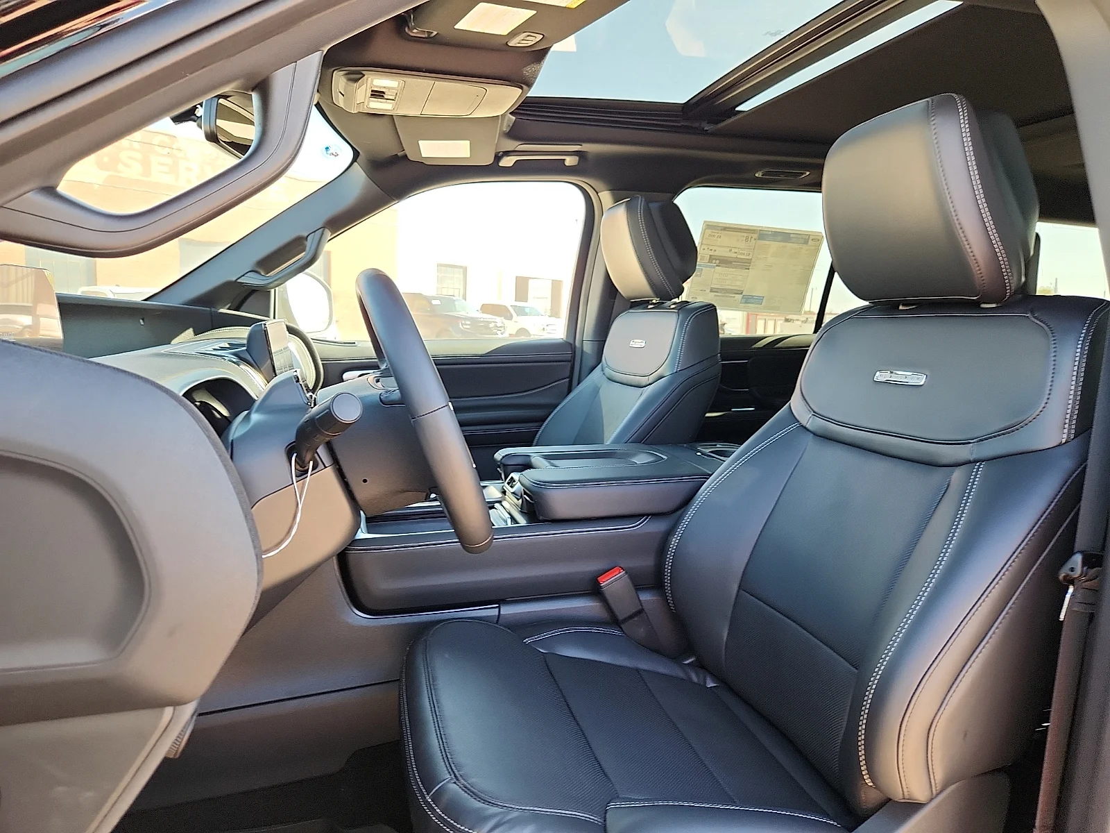 New 2027 Agate Black Metallic Ford Platinum image 16