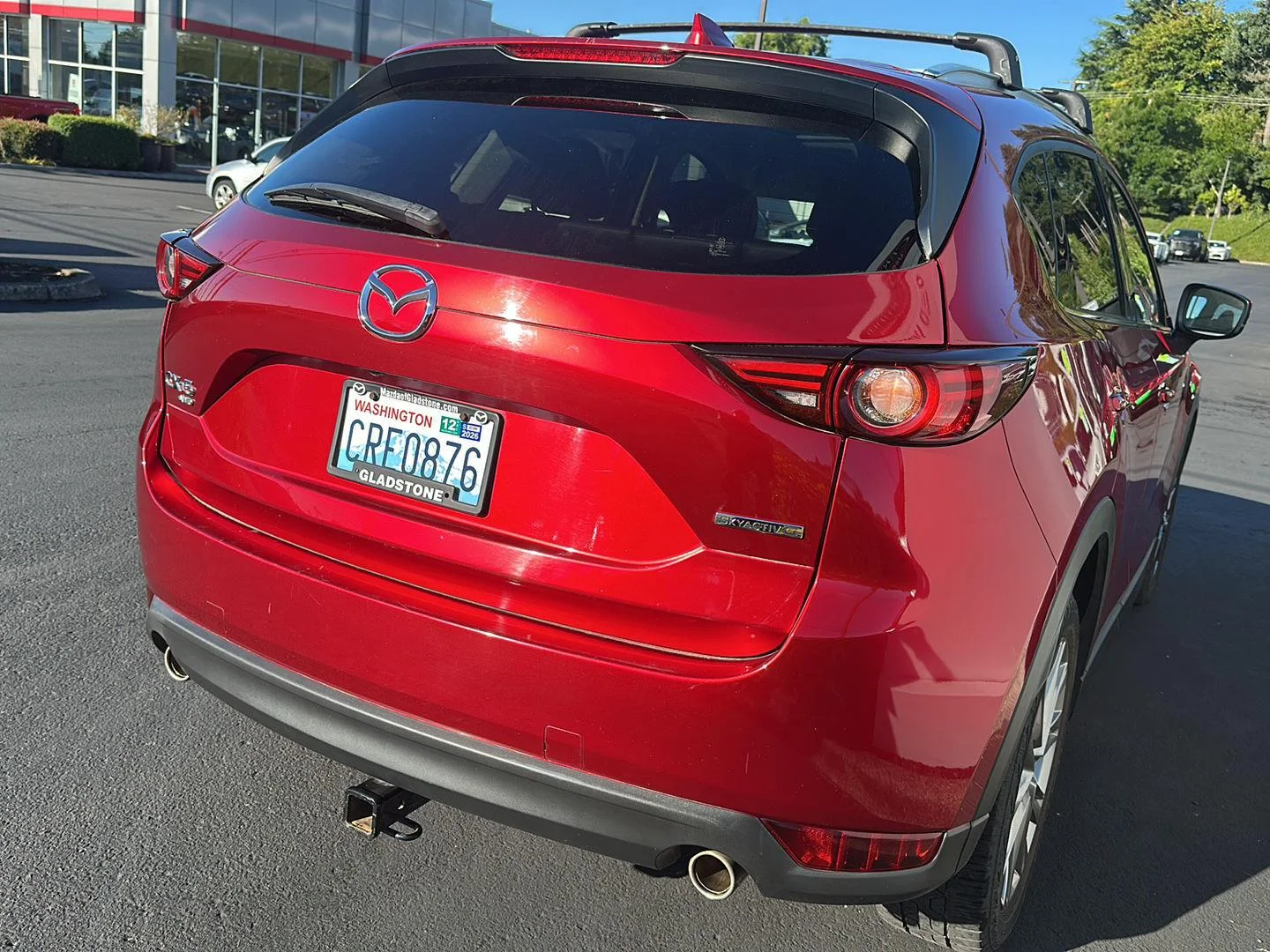 Used 2021 Soul Red Crystal Metallic Mazda Grand Touring image 5