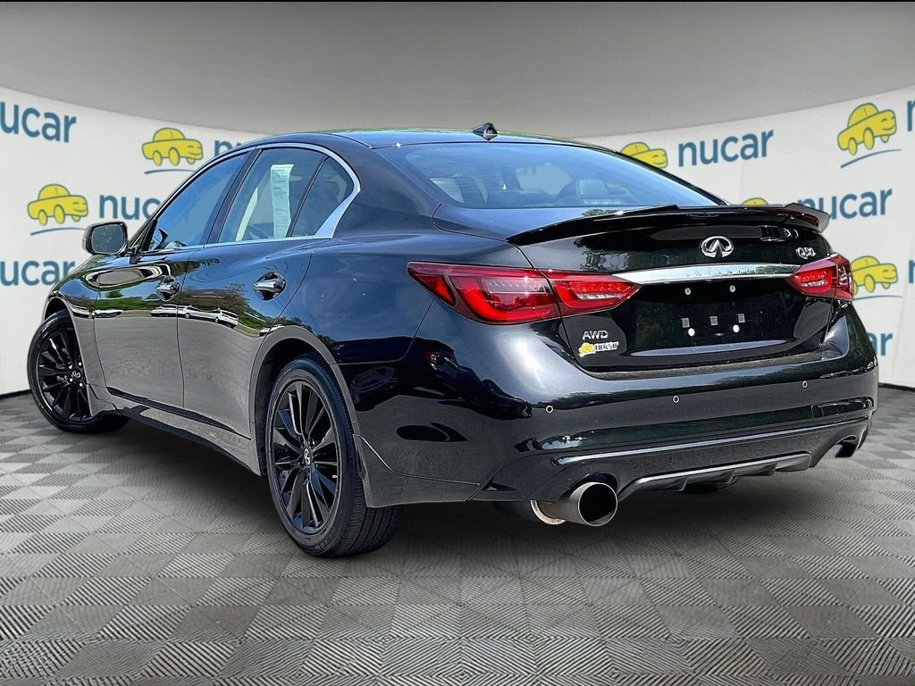 Used 2023 Black INFINITI LUXE image 4