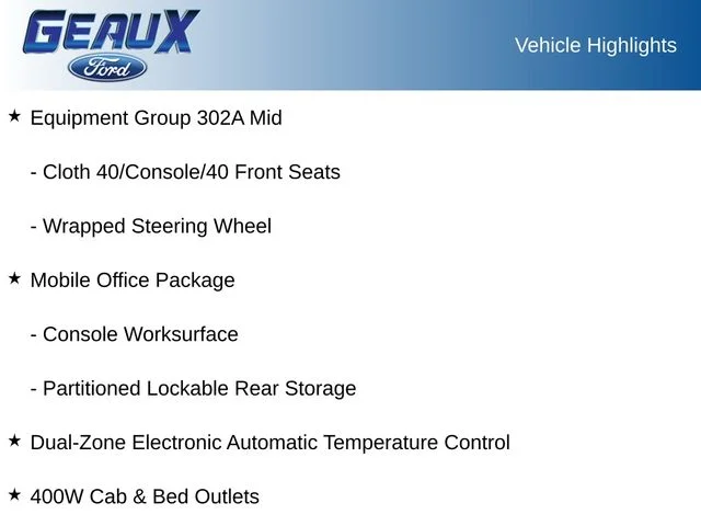 Used 2025 Agate Black Metallic Ford XLT image 55