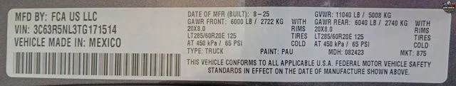 New 2026 Gray Ram Laramie image 26