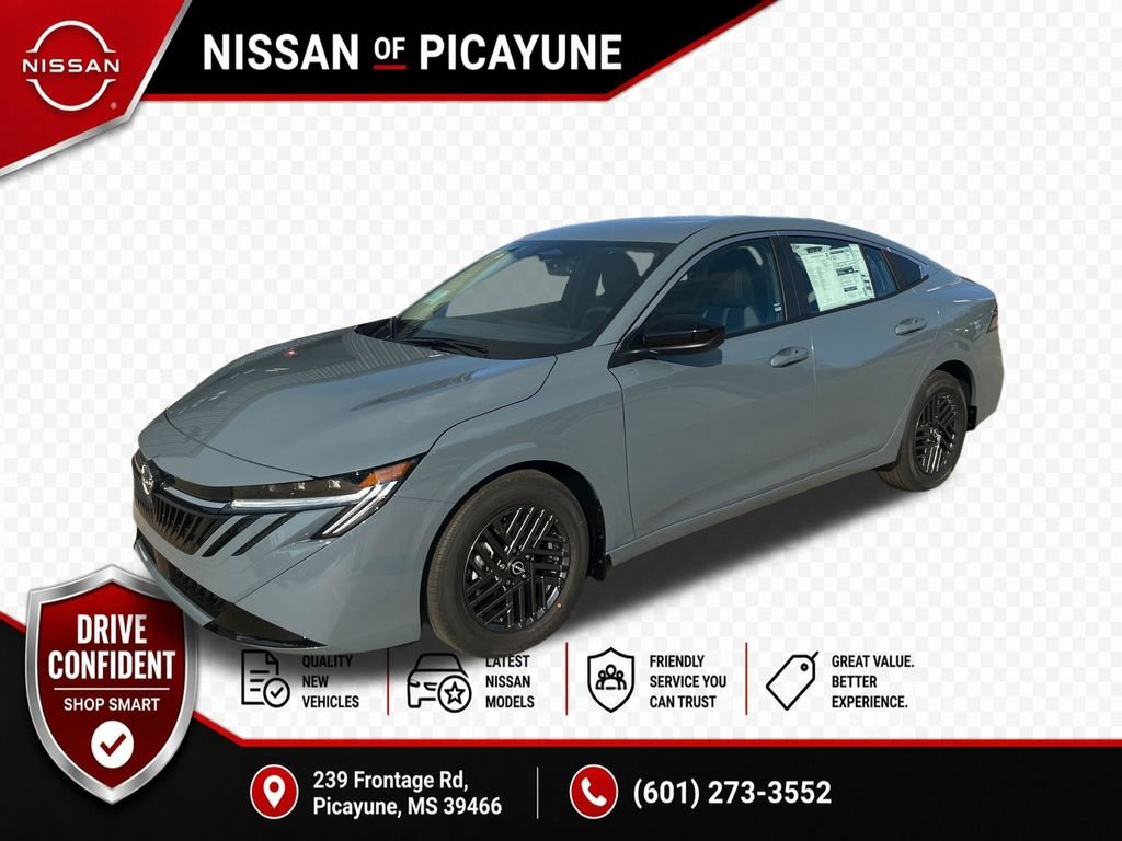 New 2026 Atlantic Gray Metallic Nissan SV image 1