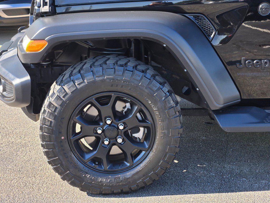 Used 2021 Black Clearcoat Jeep Unlimited Willys image 29