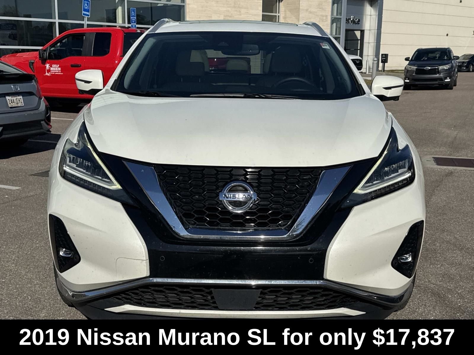 Used 2019 Nissan Murano SL with VIN 5N1AZ2MJ9KN158153 for sale in D'Iberville, MS