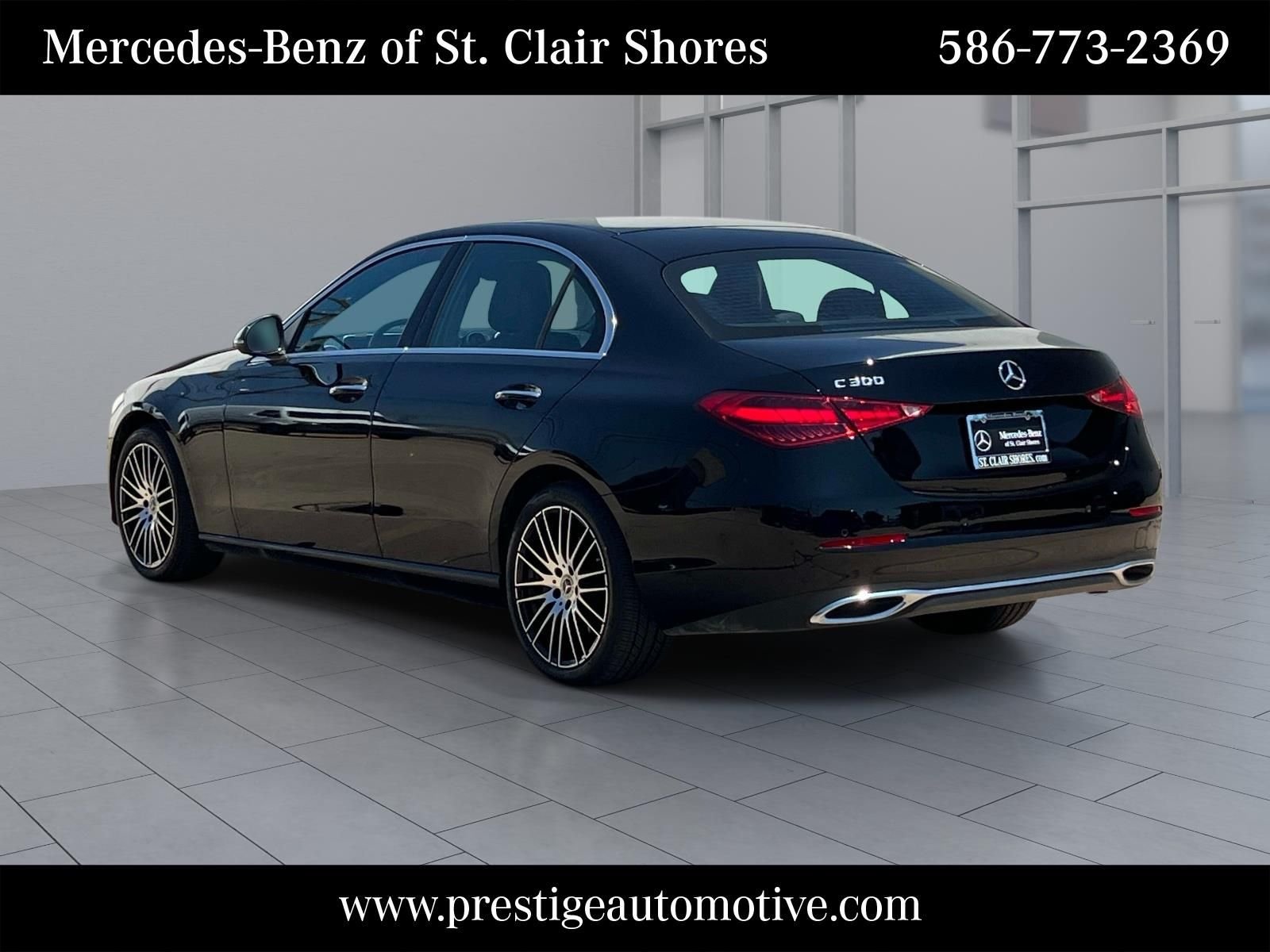 Certified Used 2025 Black Mercedes-Benz C 300 image 3