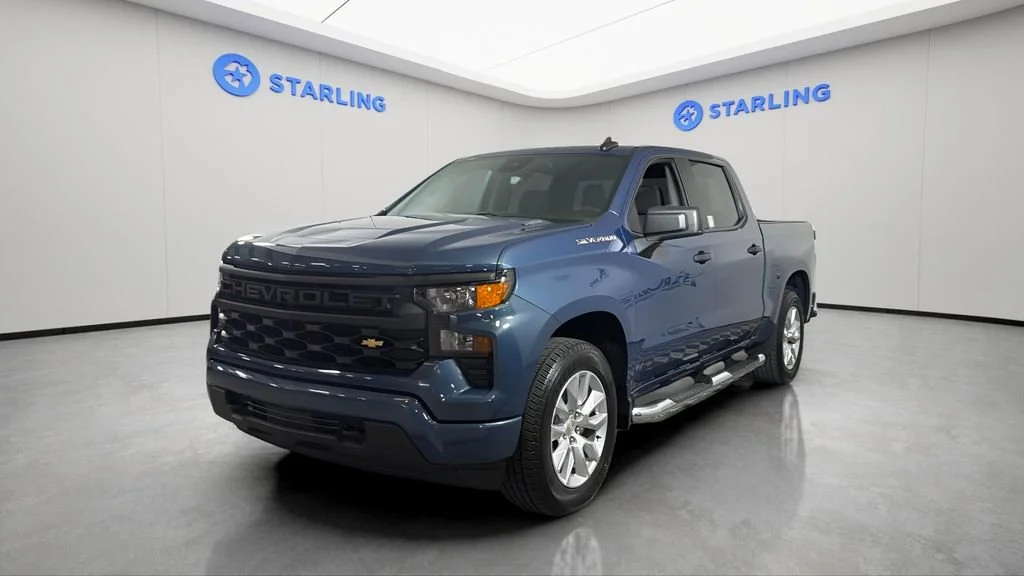 Used 2024 Lakeshore Blue Metallic Chevrolet Custom image 16