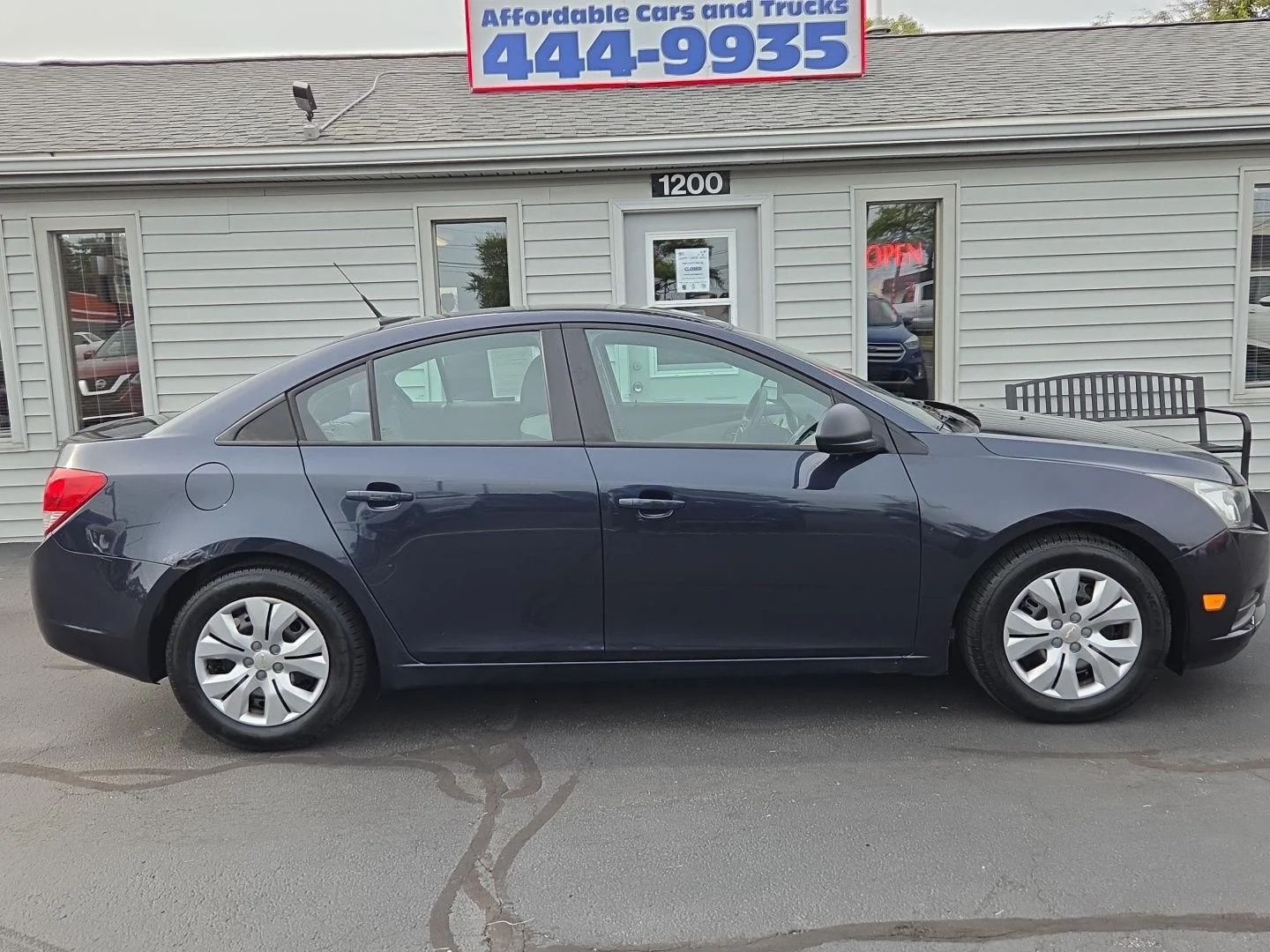 Used 2014 BLUE RAY METALLIC Chevrolet LS image 2