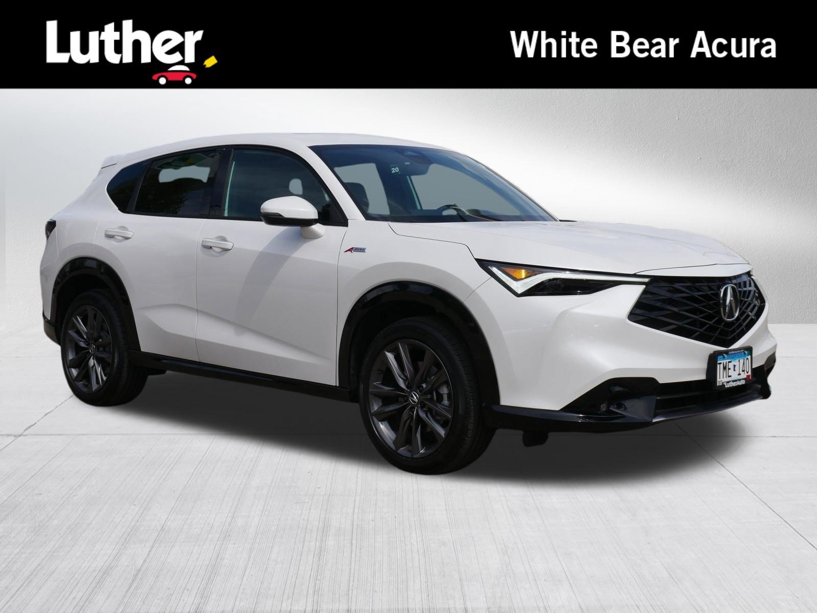 Used 2025 Platinum White Pearl Acura w/A-Spec Package image 1
