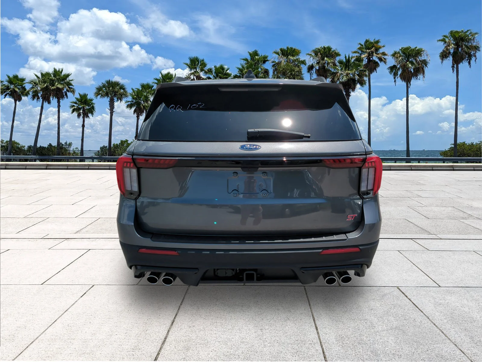 New 2026 Carbonized Gray Metallic Ford ST image 6