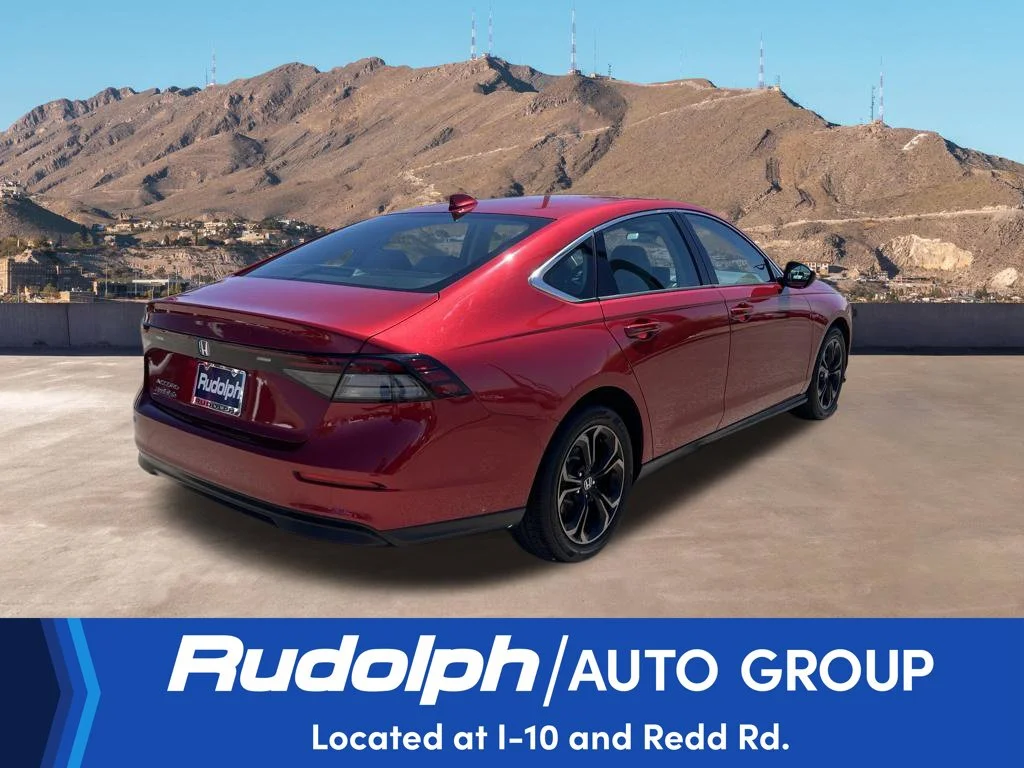 Certified Used 2024 Radiant Red Metallic Honda 1.5T EX image 5