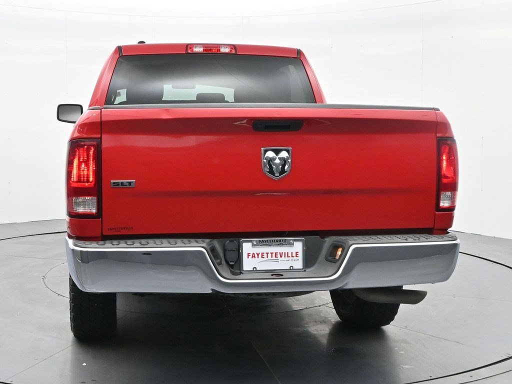 Used 2021 Flame Red Clearcoat Ram SLT image 7