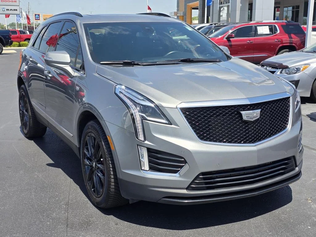 Used 2023 Argent Silver Metallic Cadillac AWD Sport image 3