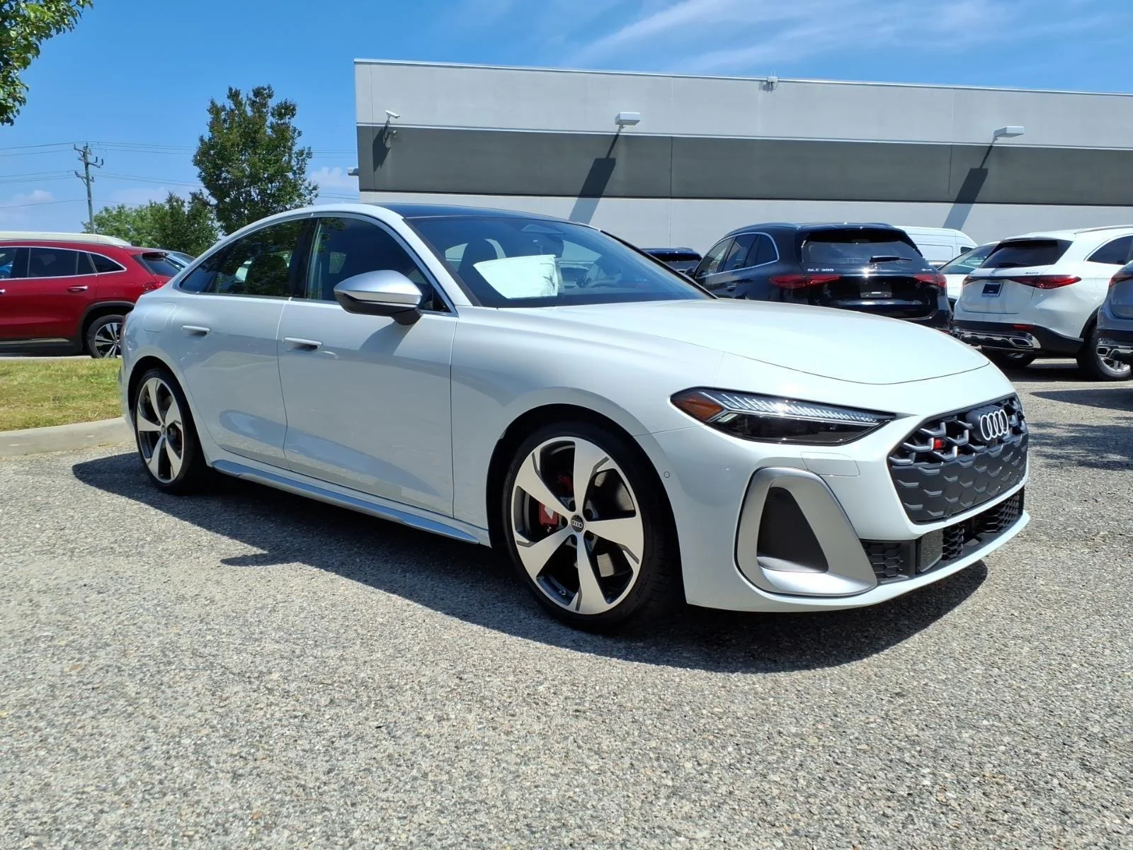 New 2026 Glacier White Metallic Audi Premium Plus image 4