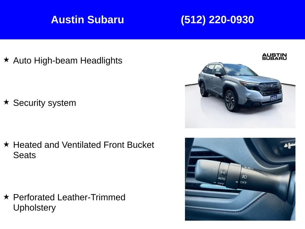 New 2026 Silver Subaru Touring Hybrid image 17