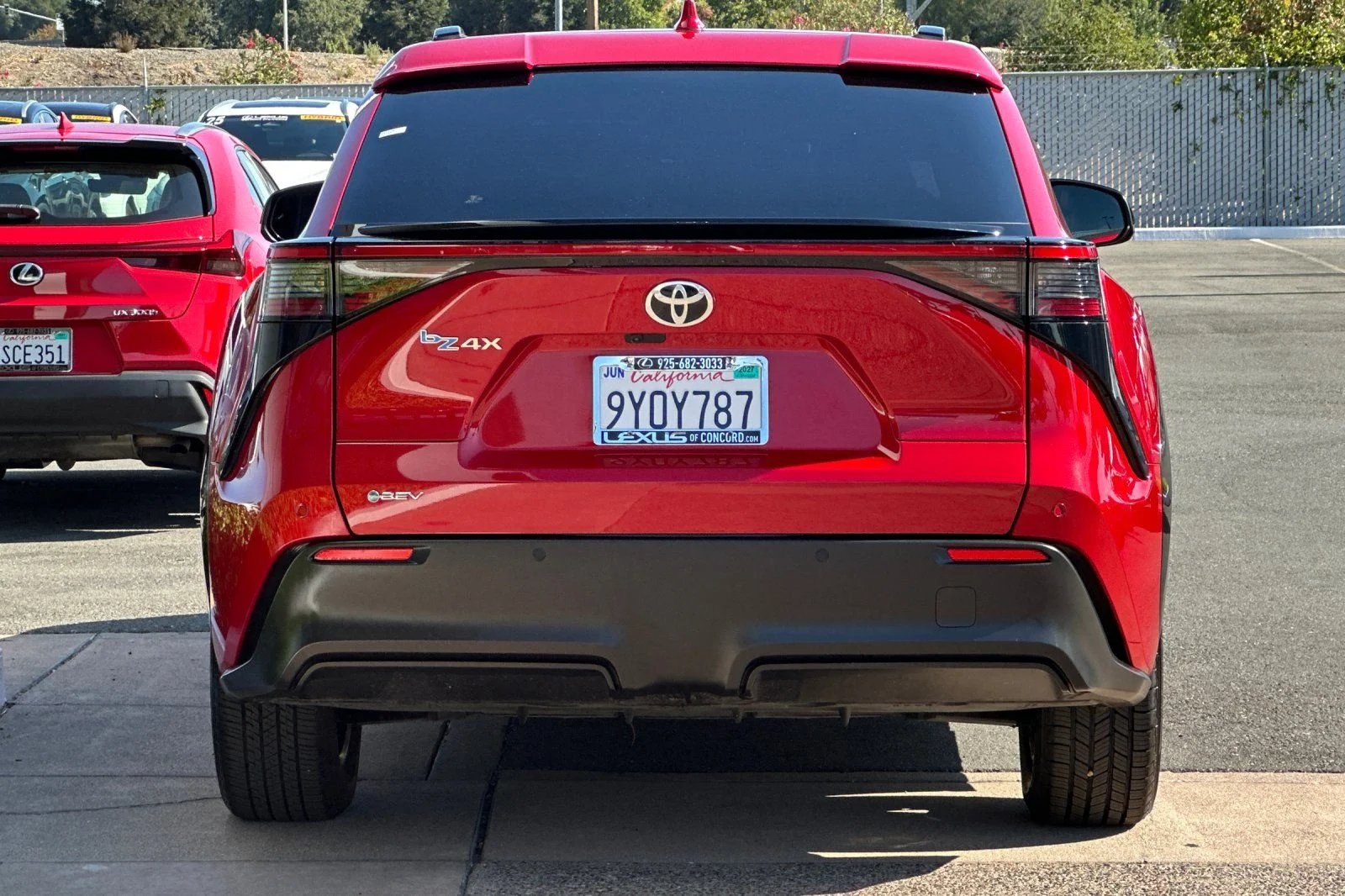 Used 2024 Red Toyota XLE image 5