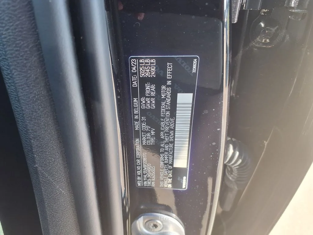 Certified Used 2023 Black Volvo B5 Plus Dark Theme image 38
