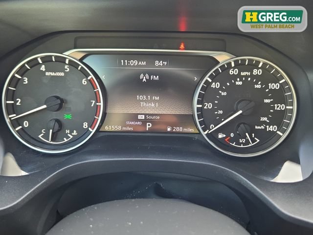 Used 2021 Super Black Nissan SV image 9