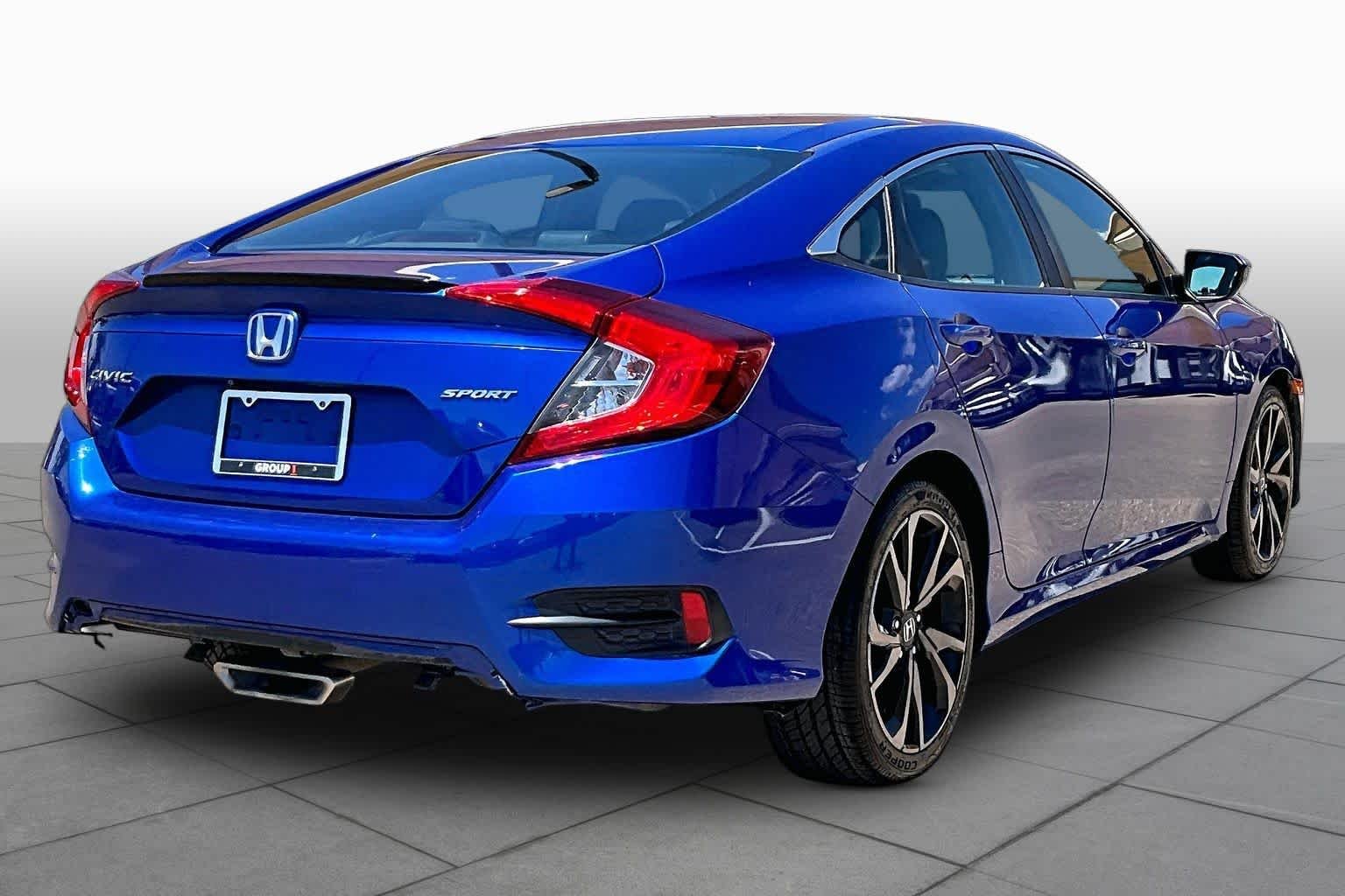 Used 2020 Aegean Blue Metallic Honda Sport image 13