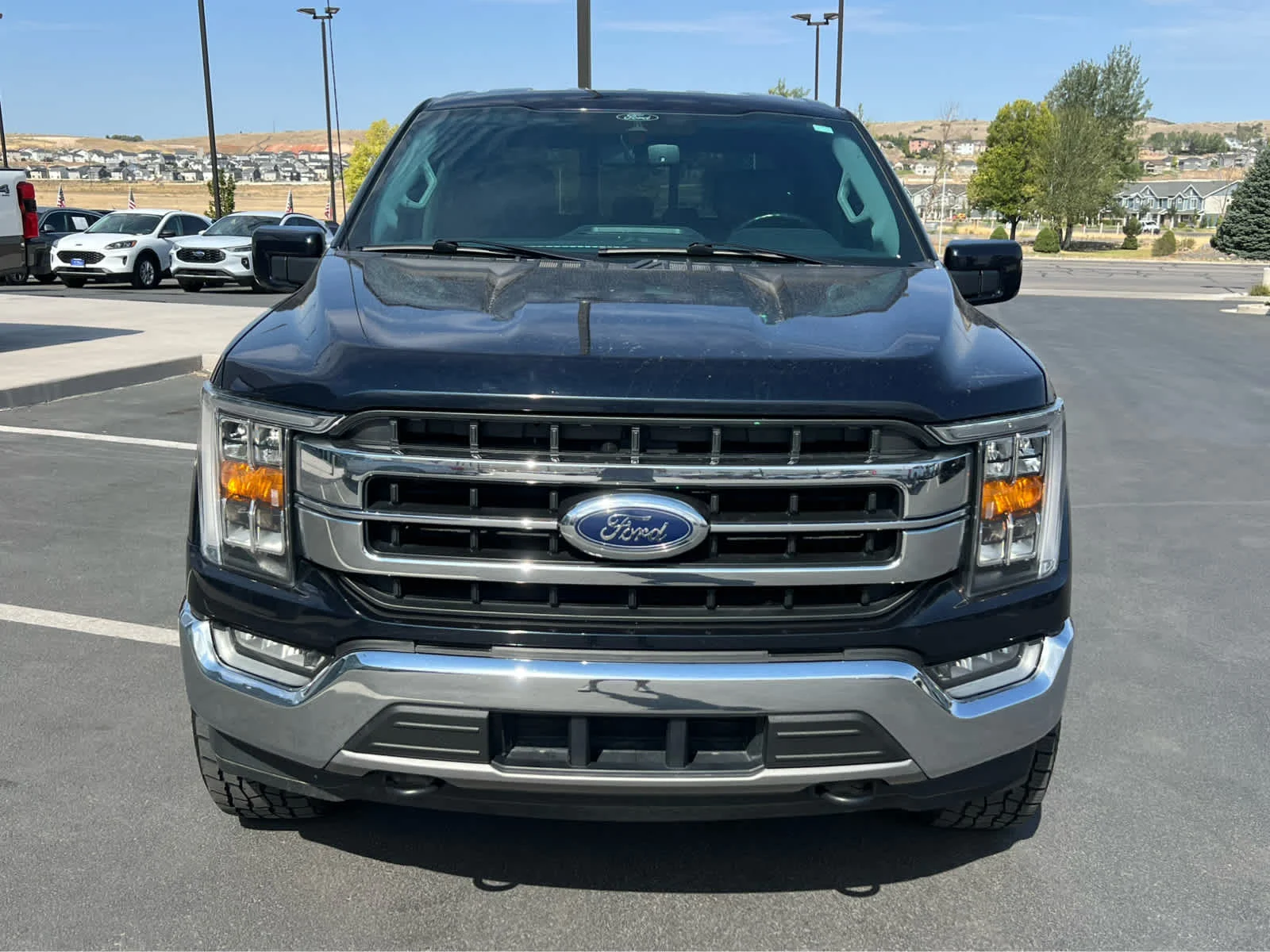 Certified Used 2021 Antimatter Blue Metallic Ford LARIAT image 3