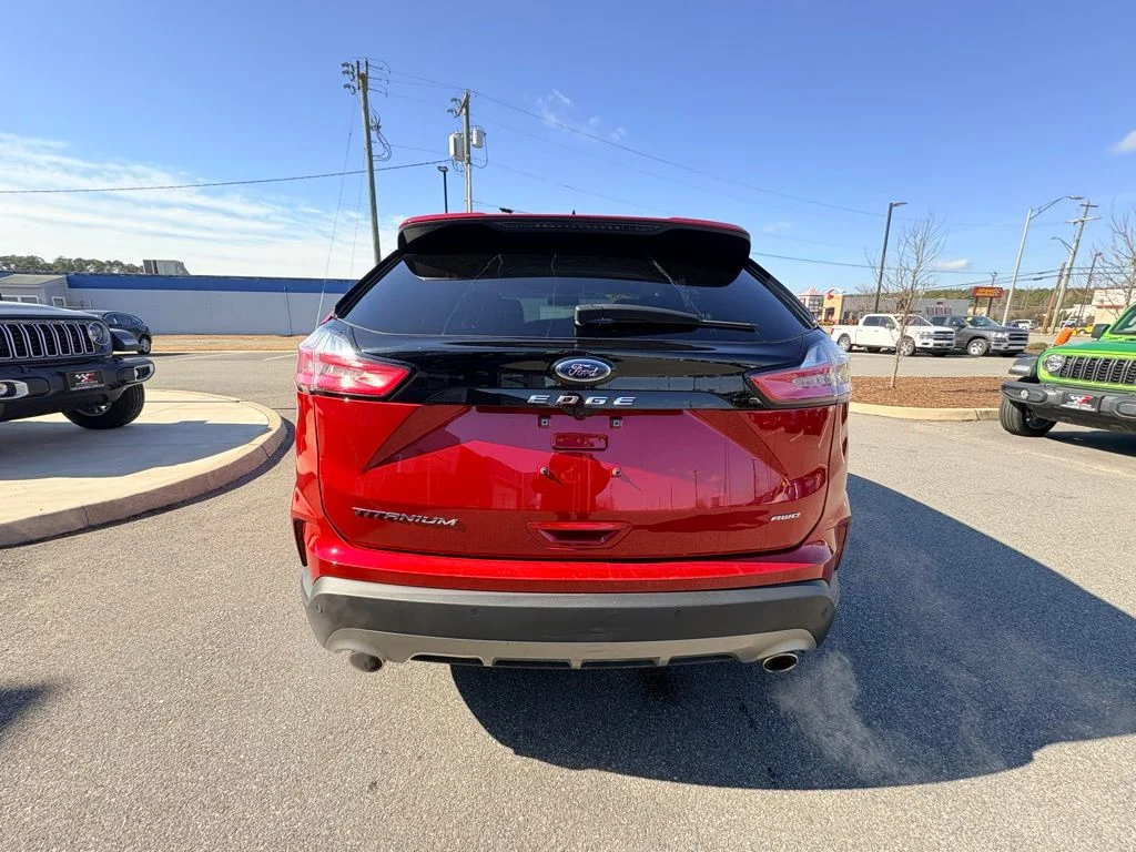 Used 2024 Red Ford Titanium image 4