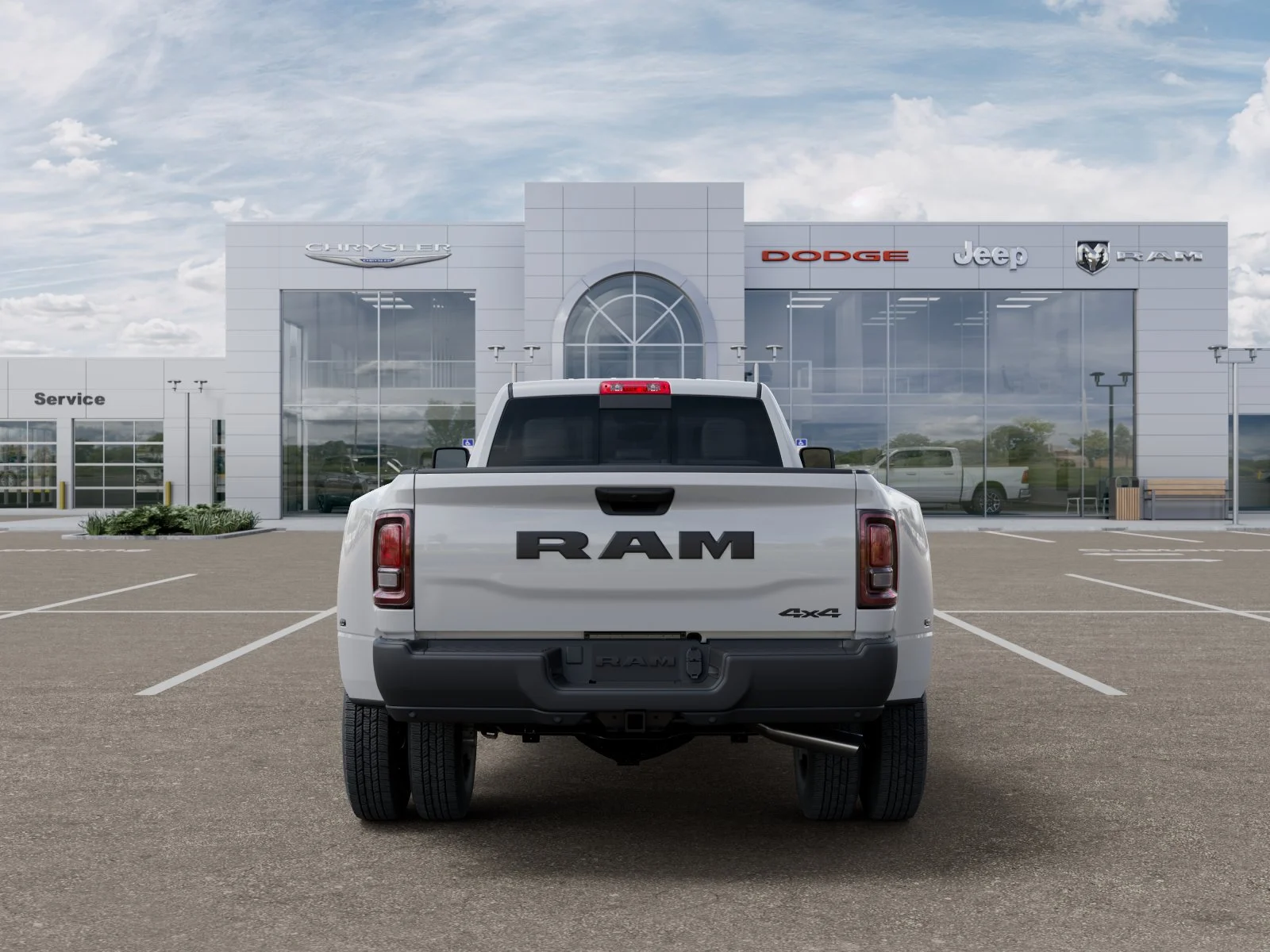 New 2026 Bright White Clear-Coat Exterior Paint RAM Tradesman image 34