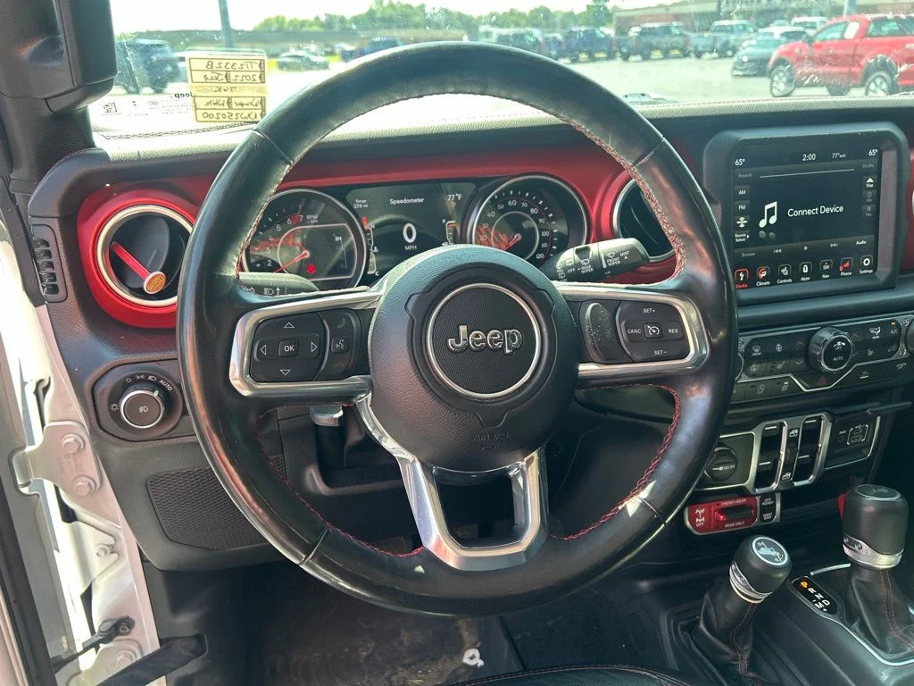 Used 2022 Bright White Clearcoat Jeep Unlimited Rubicon image 11