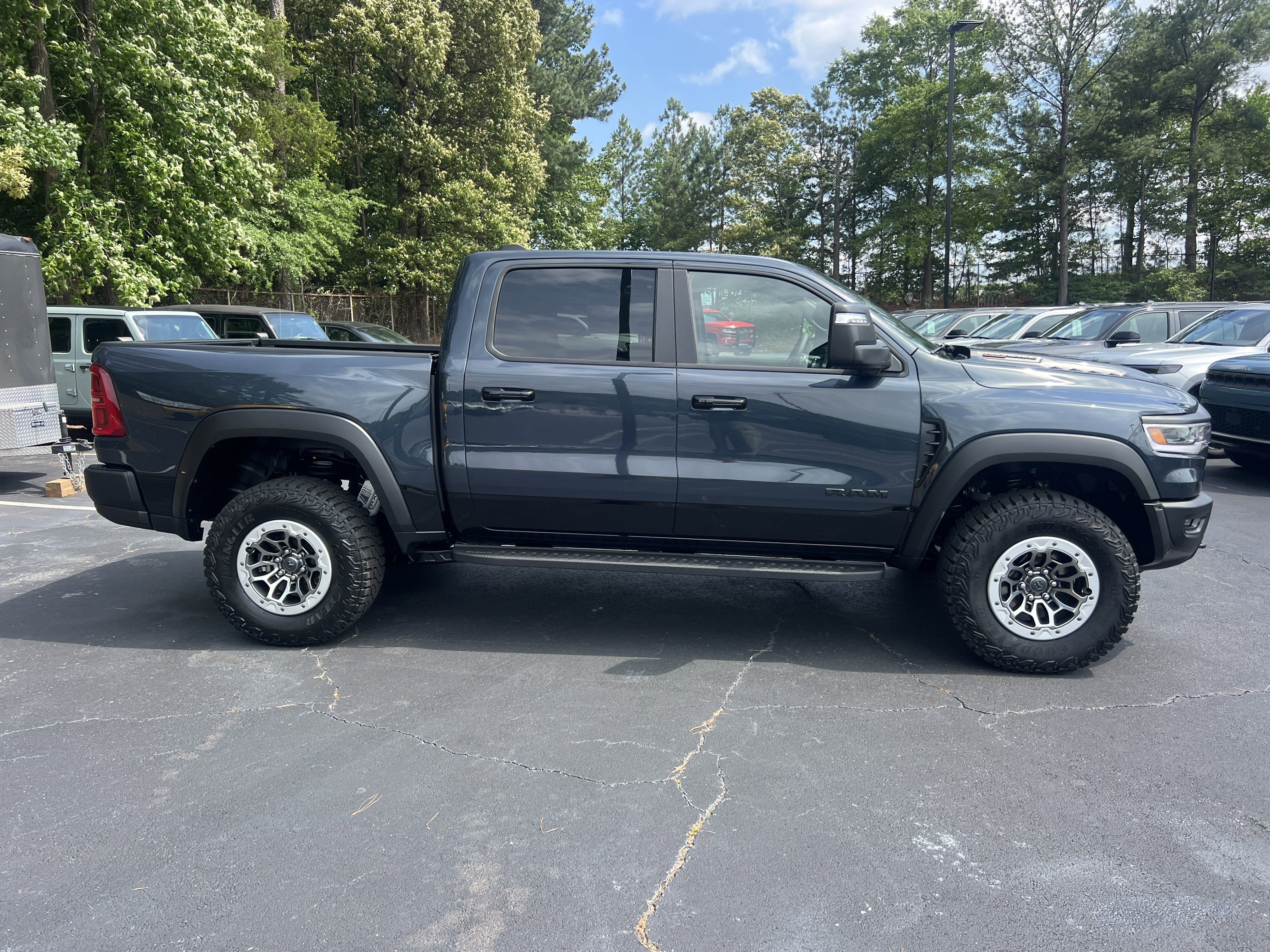 New 2026 Forged Blue Metallic Exterior Paint RAM RHO image 9
